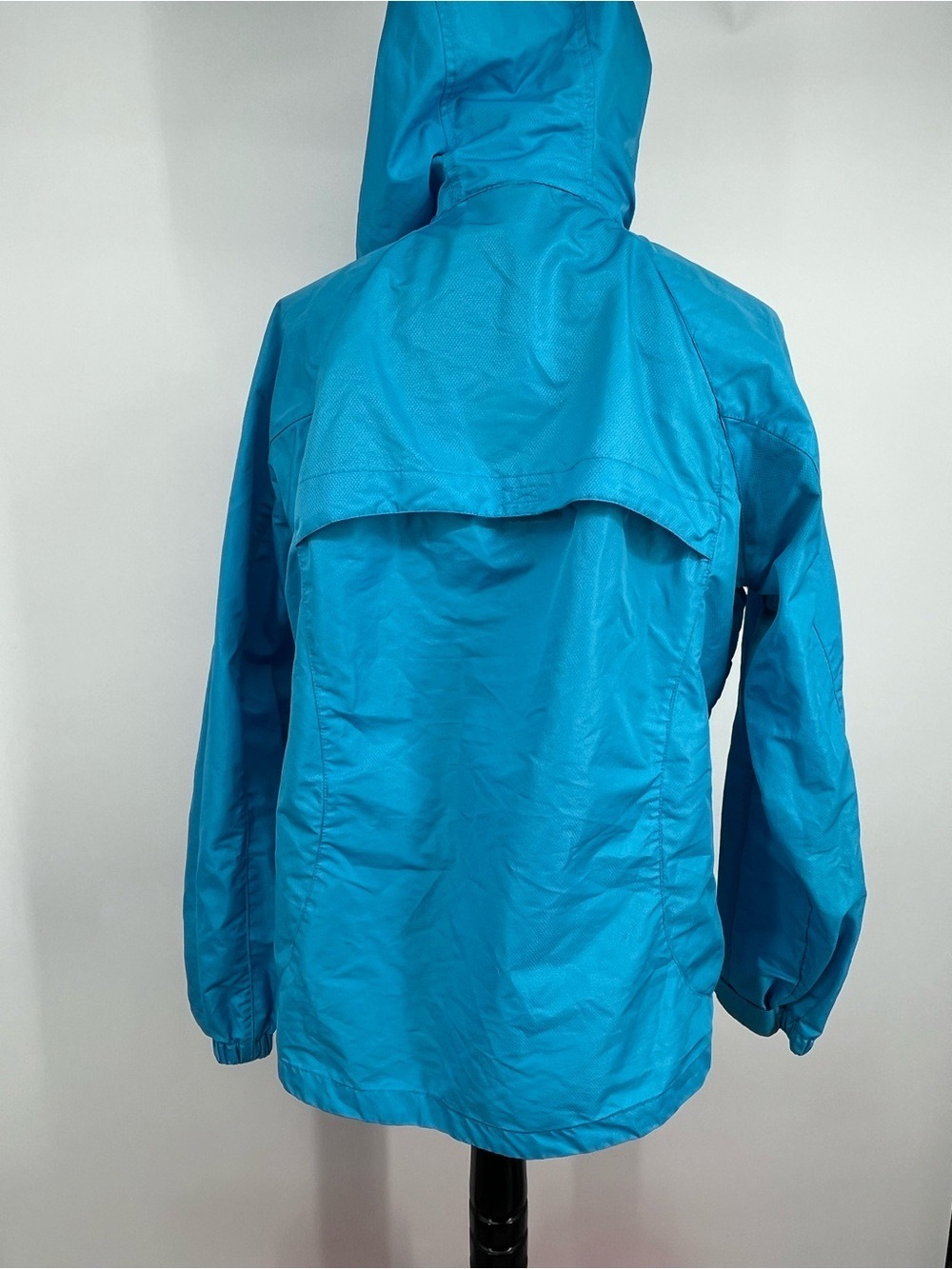 Women’s Lightweight Turquoise Hooded Jacket - Picture 9 of 15